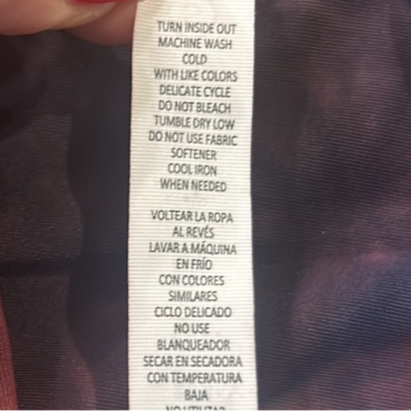 Kinesis High Rise Ankle Length Tie Dye Leggings Size Small - Picture 11 of 12